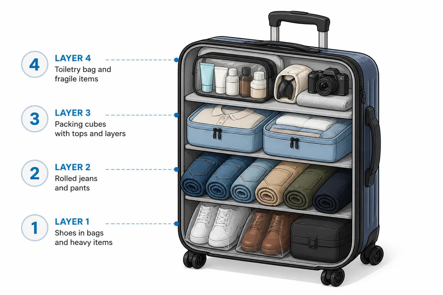 Carry-on packing checklist