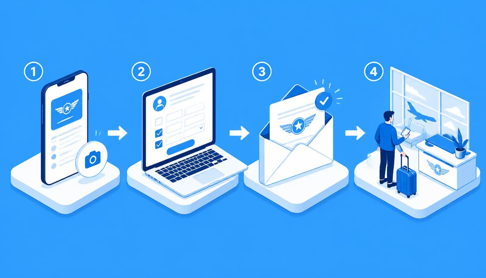 airline status match application process
