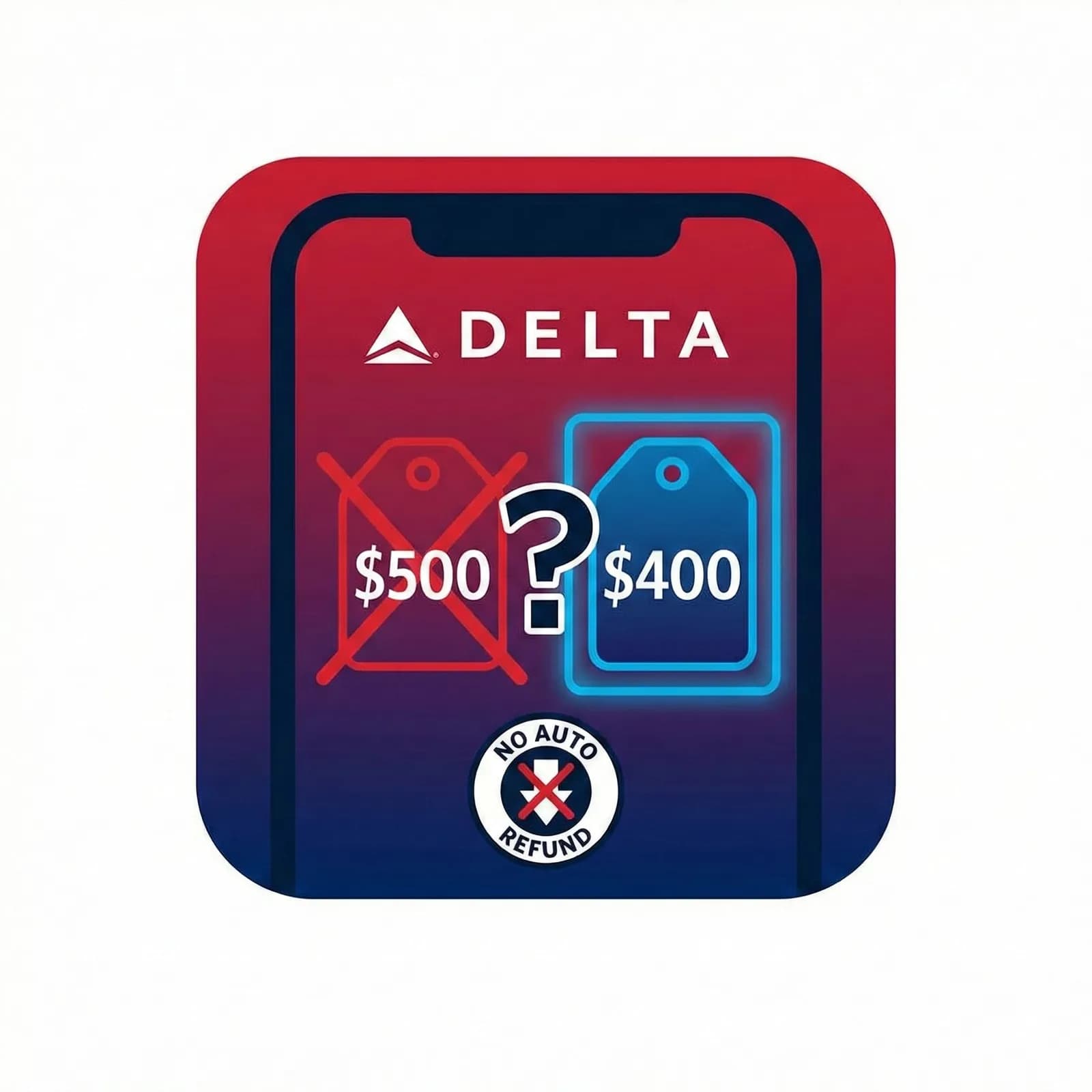 Will Delta Refund If the Price Drops? 