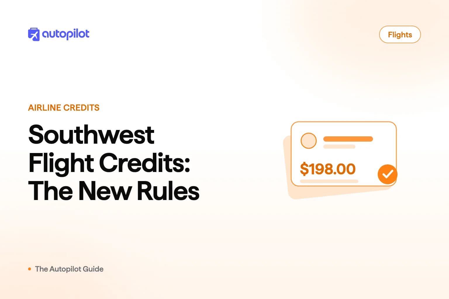 Illustration of a Southwest flight credit and the rules for keeping it alive
