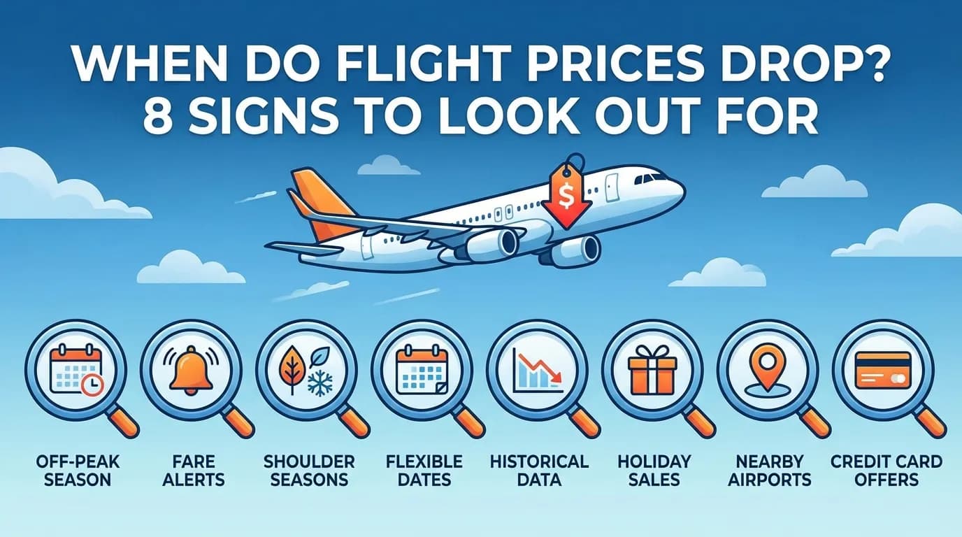 When Do Flight Prices Drop? 8 Signs to Look Out For