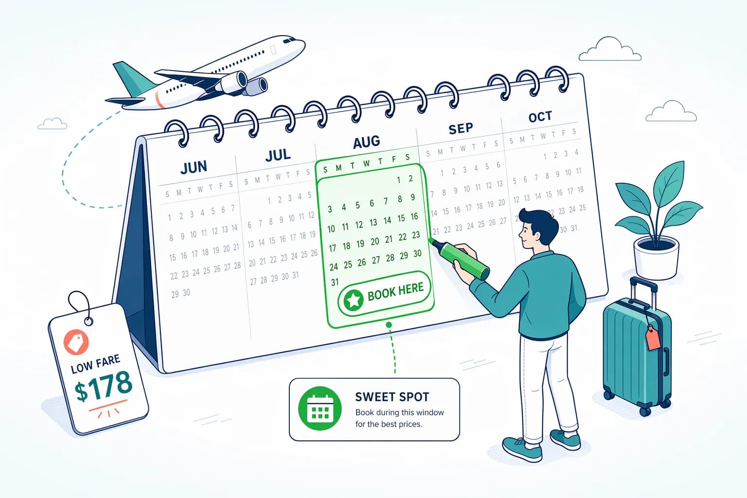 How Far in Advance Should You Book Flights? (Domestic & International)