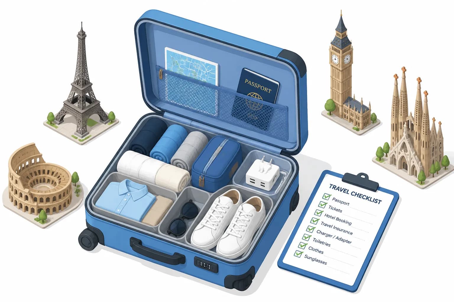 The Only Europe Packing List You Actually Need (2026 Guide)