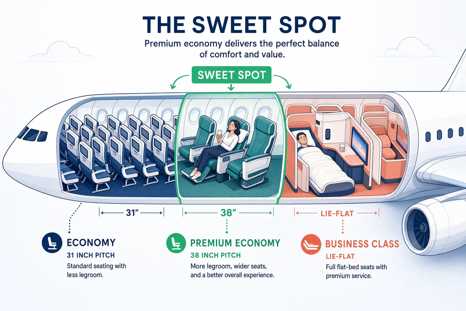 What Is Premium Economy? Seats, Amenities, and Whether It's Worth the Upgrade