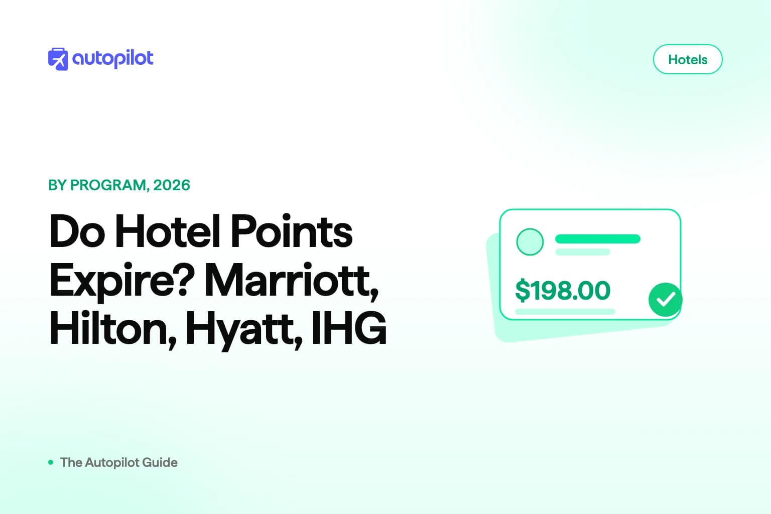 A hotel loyalty account statement showing a points balance and an inactivity countdown clock, with no brand logos