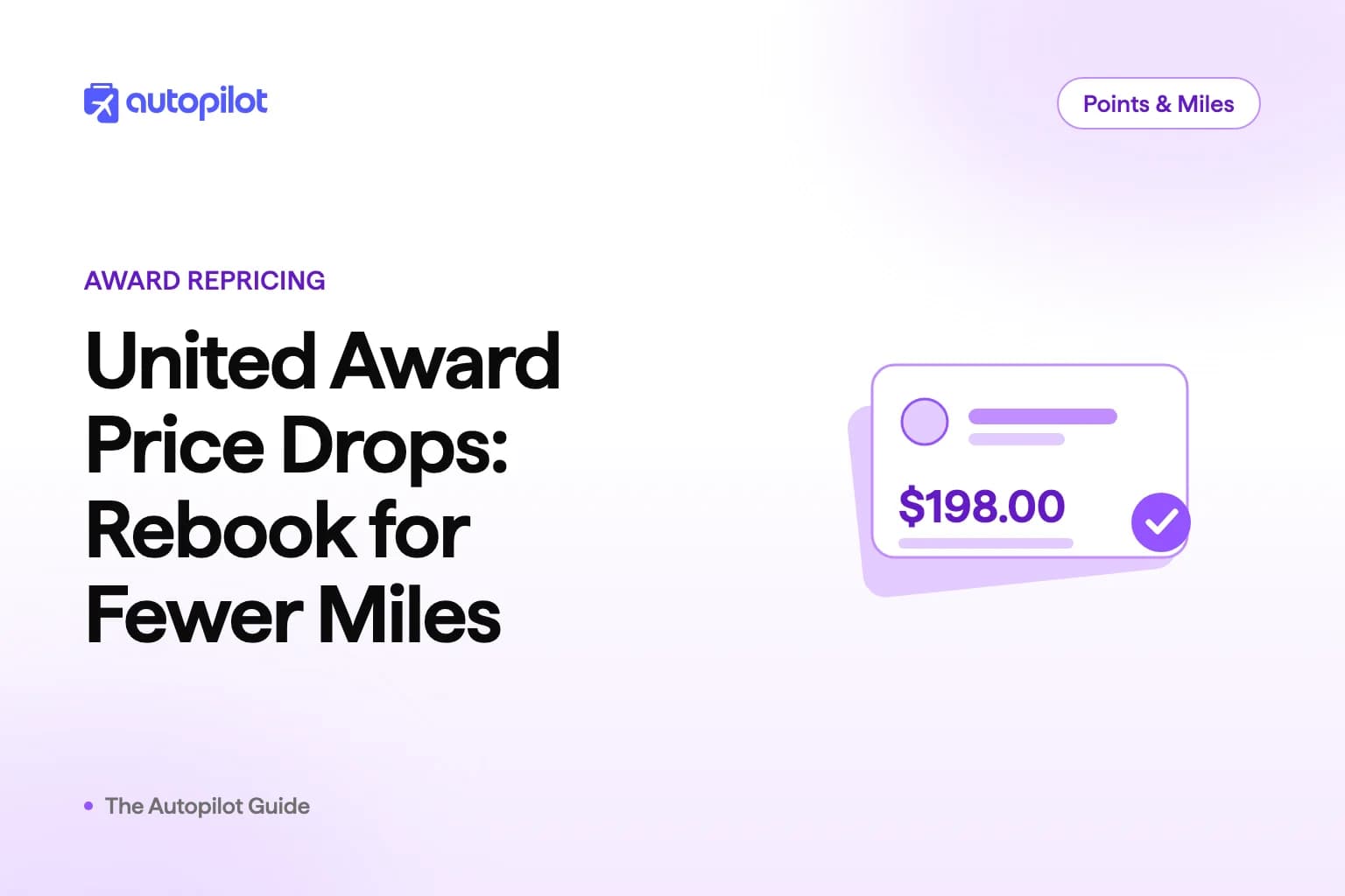 A booked award flight reservation showing a lower mileage price after a drop, ready to rebook